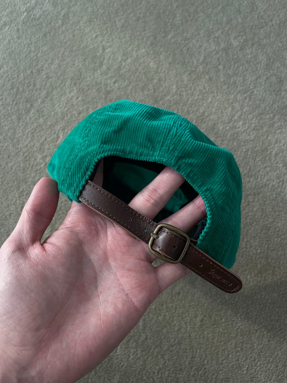 슈프림 캠프캡 그린 상품이미지3