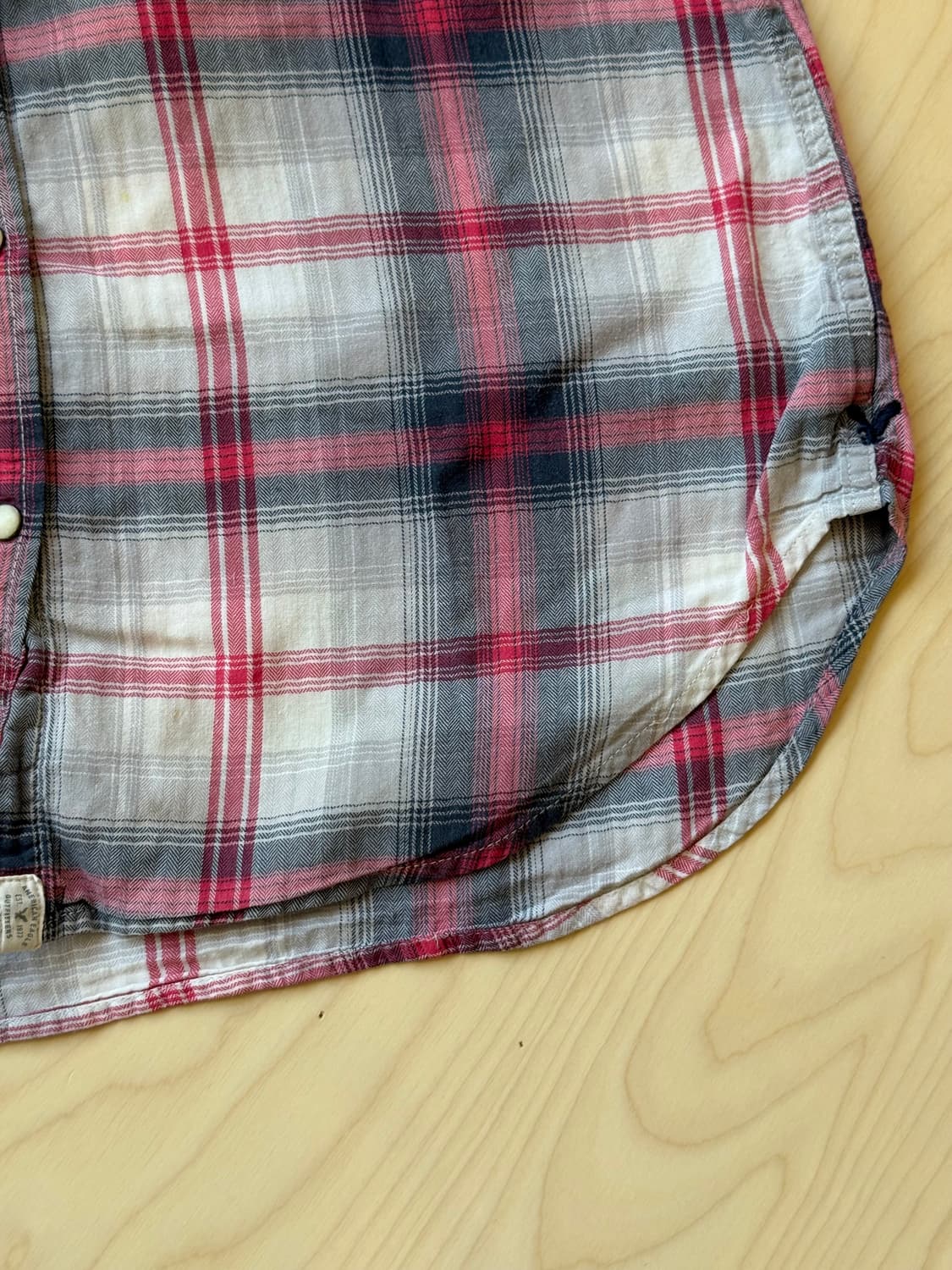 American Eagle western check Shirt 상품이미지4