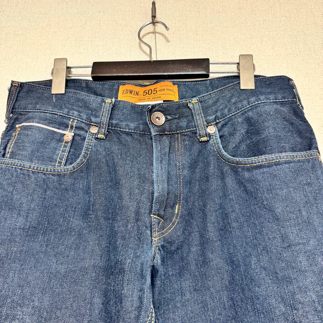 에드윈 505 재팬 데님 청바지 31 / 33 상품이미지3
