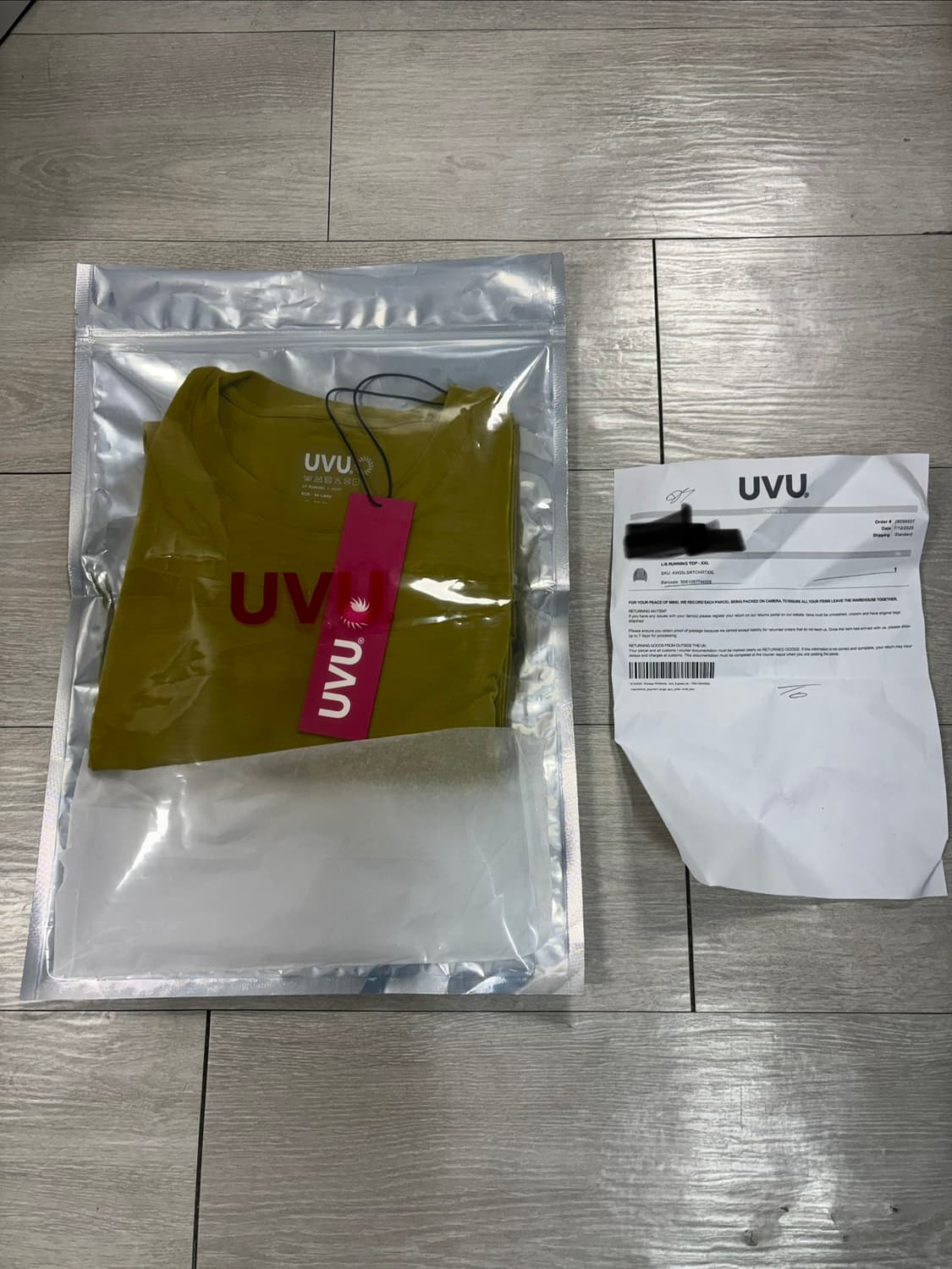 [XXL] UVU L/S RUNNING TOP 상품이미지1