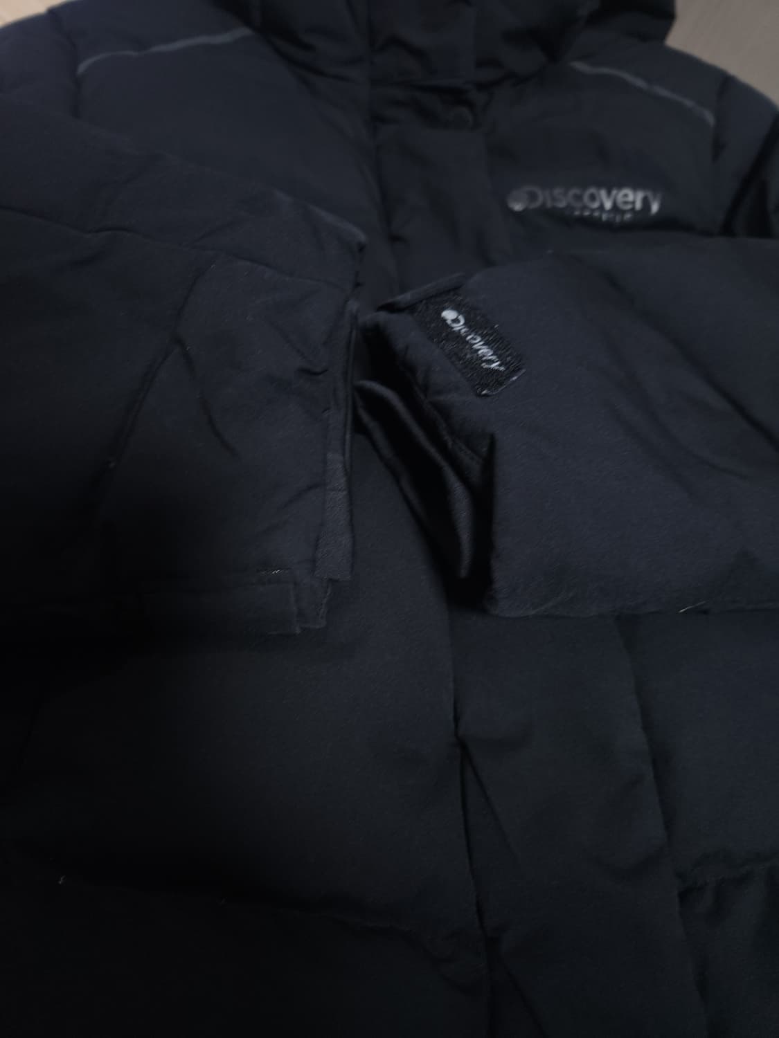 디스커버리 덕다운 롱패딩, S 상품이미지6