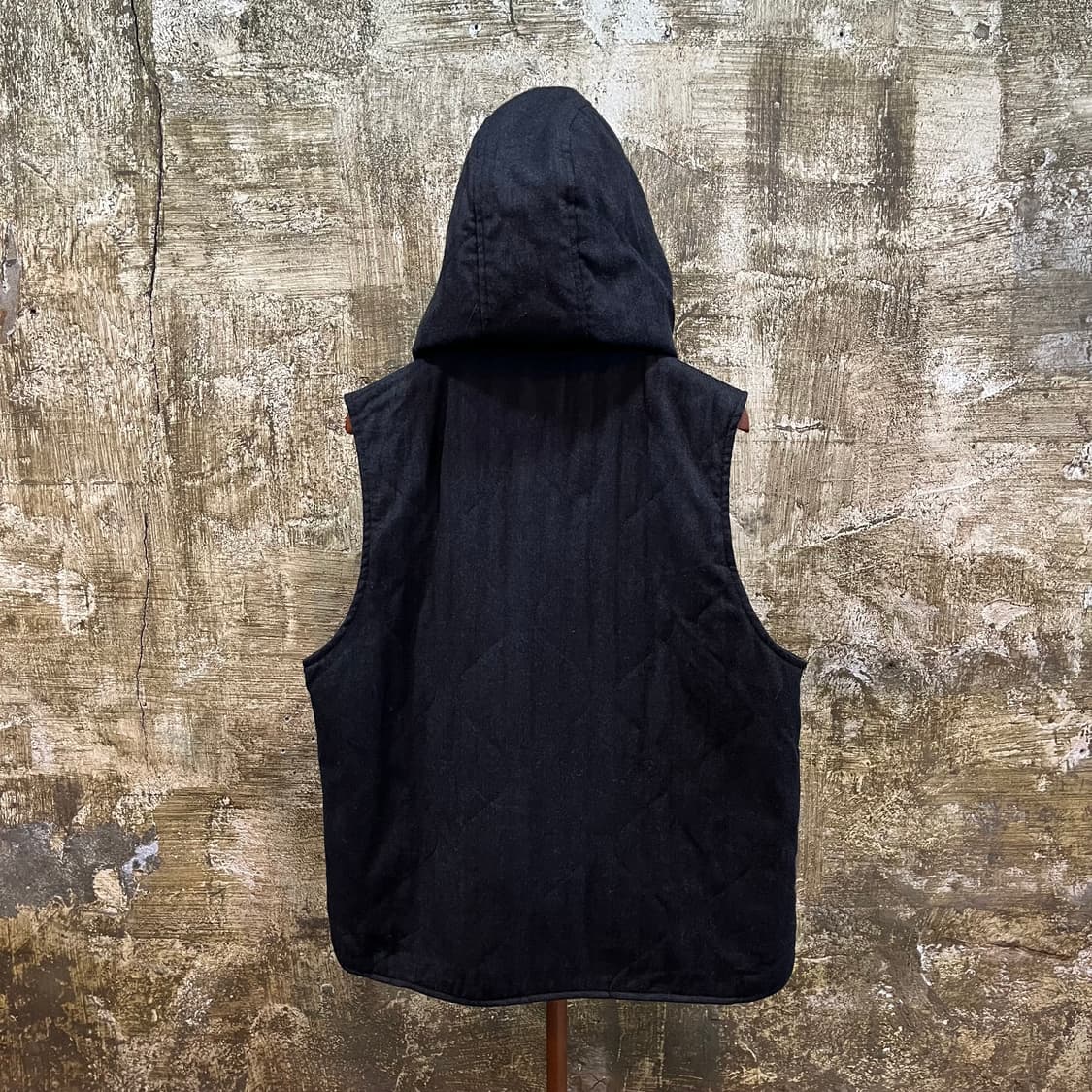 엔지니어드 가먼츠 헤링본울 후드 베스트 상품이미지7