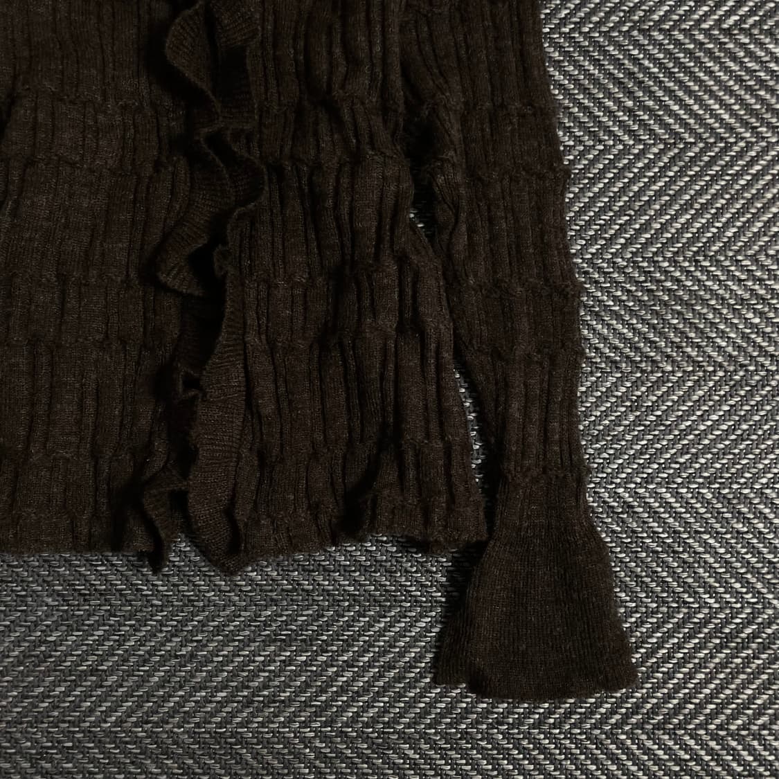 빈티지 우먼스 절개 디테일 가디건y 3633 상품이미지3