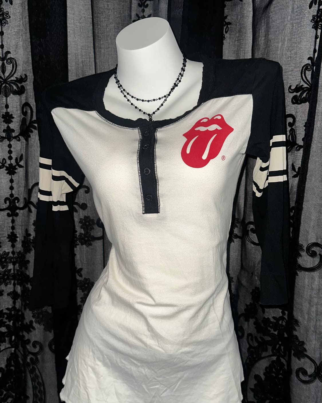 Rolling Stones Henley Neck Long Sleeve 상품이미지2