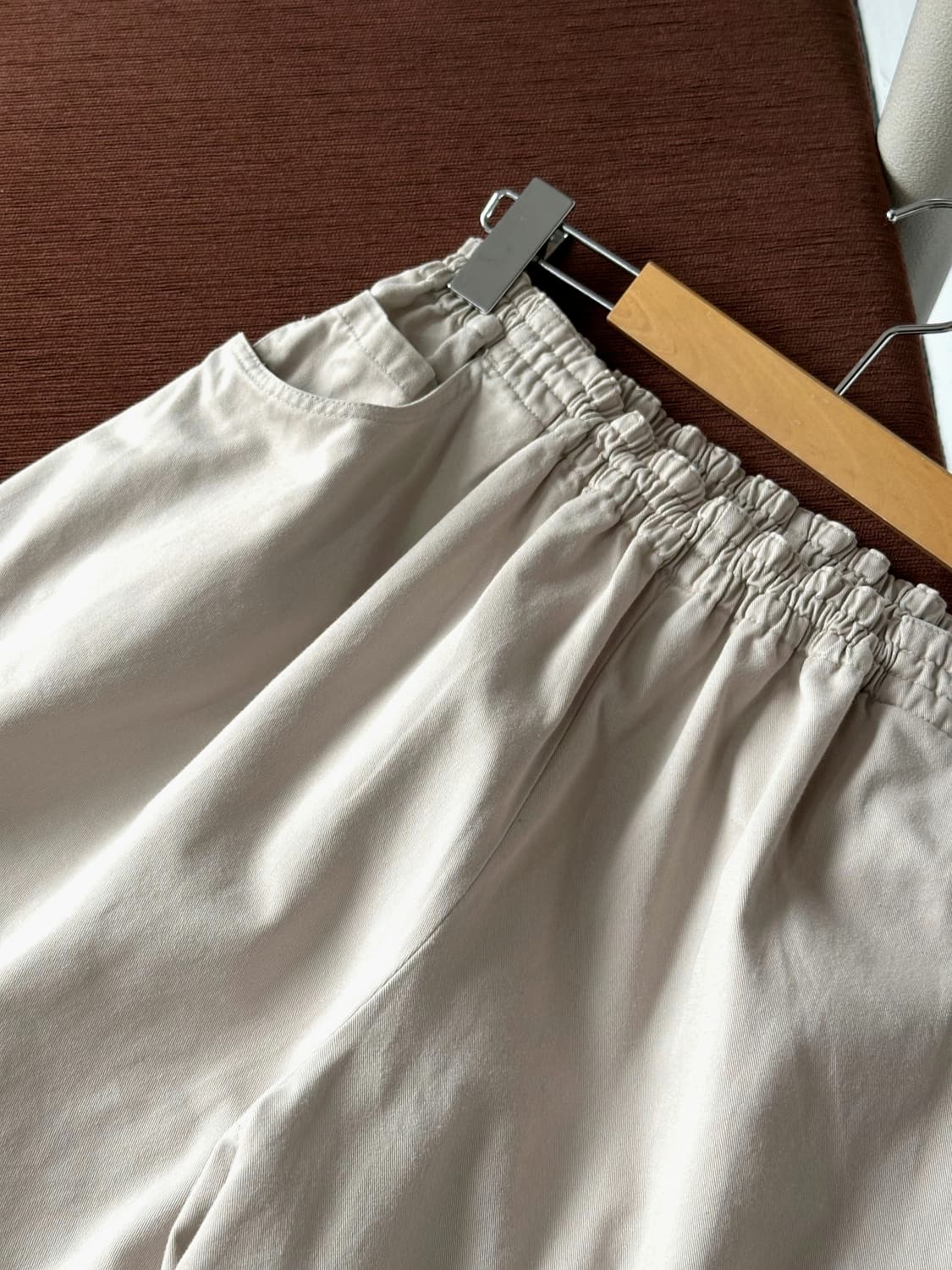 Natural cotton easy shorts 상품이미지2