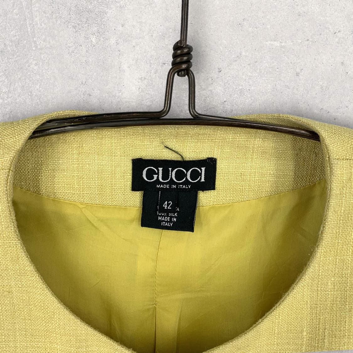 구찌 실크 트위드 자켓 상품이미지5