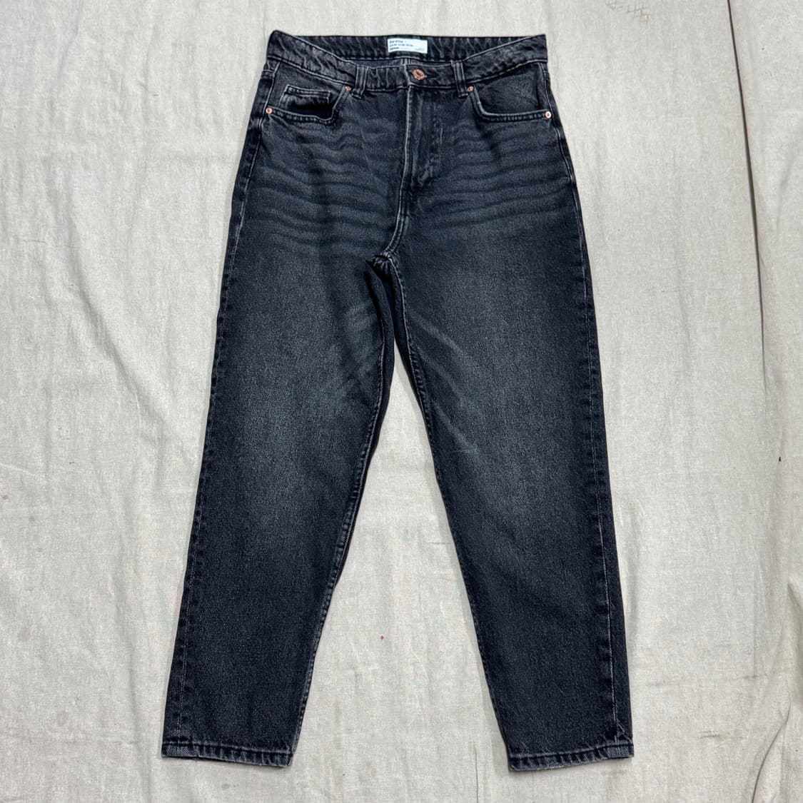 버쉬카 우먼 워싱 흑청 데님팬츠 38 상품이미지1