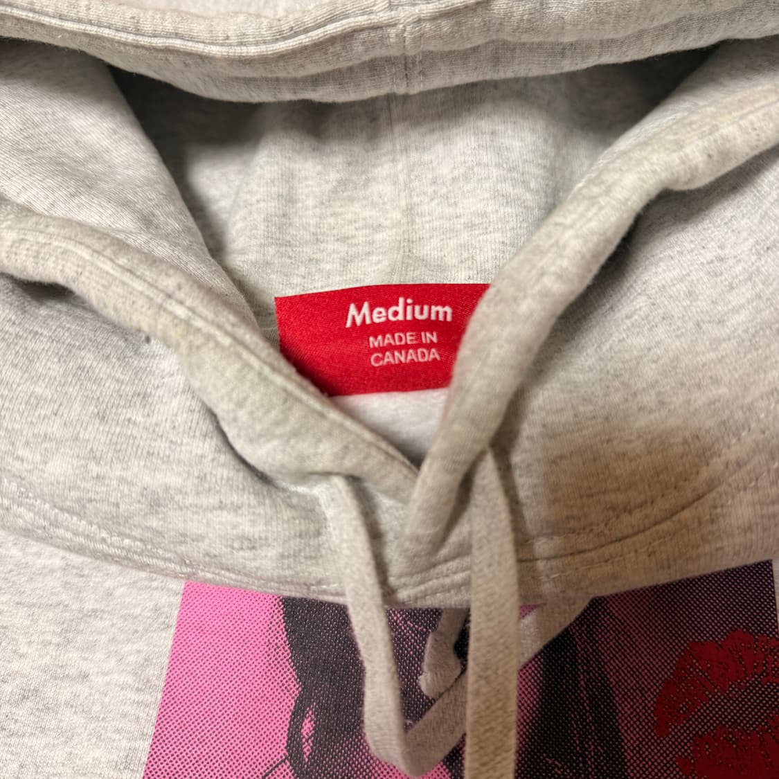 슈프림 케이트 모스 후드티 그레이 M 상품이미지4