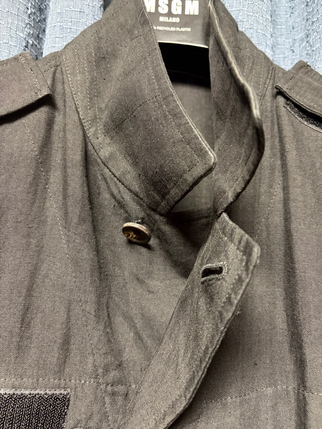 요지 야마모토 뿌르옴므 04ss 벨크로 자켓 상품이미지3