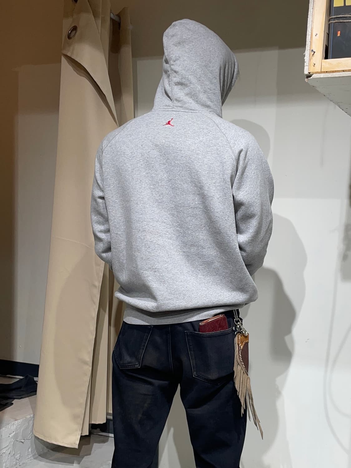 나이키 조던 에어 그레이 후드 상품이미지2