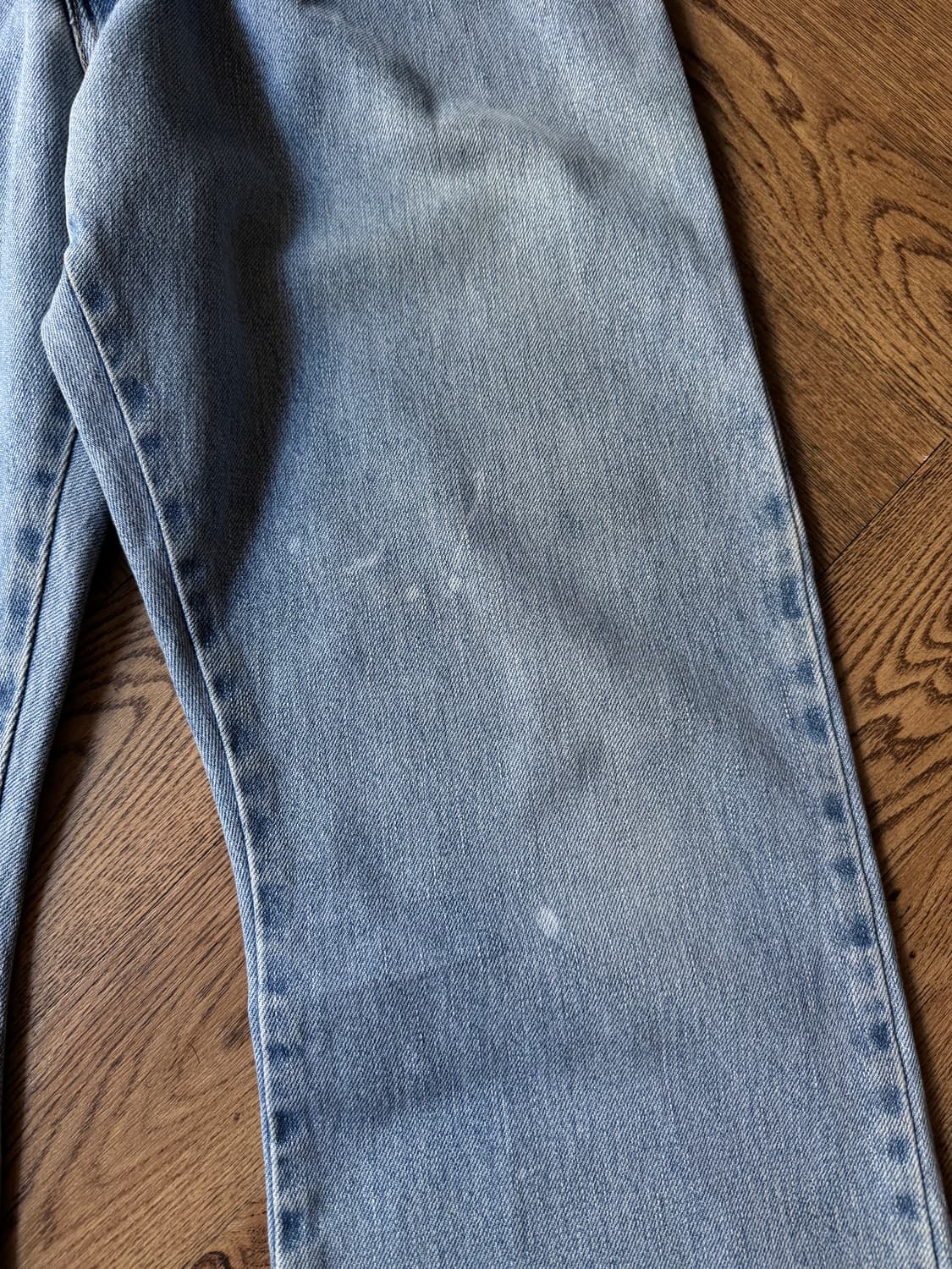 [38]00's 리바이스 517 멕시코제 블리치드 플레어진 F36 상품이미지5