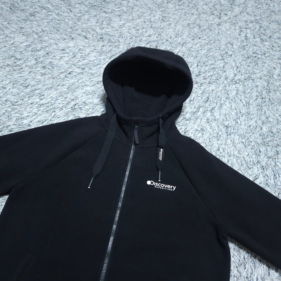 디스커버리) M 남자 뽀글이 기모후드집업 / 왕눈이샵 상품이미지4