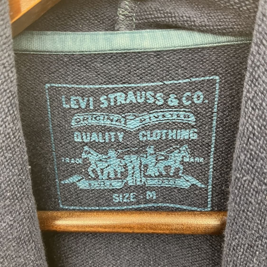 리바이스 레트로 빈티지 프린팅 로고 후드티 M C10621 상품이미지5