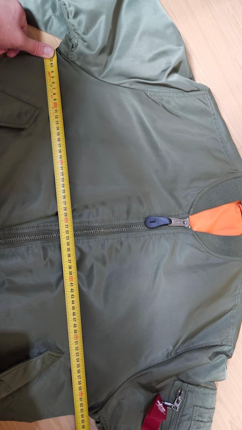 알파인더스트리 MA-1 세이지그린 L 상품이미지5