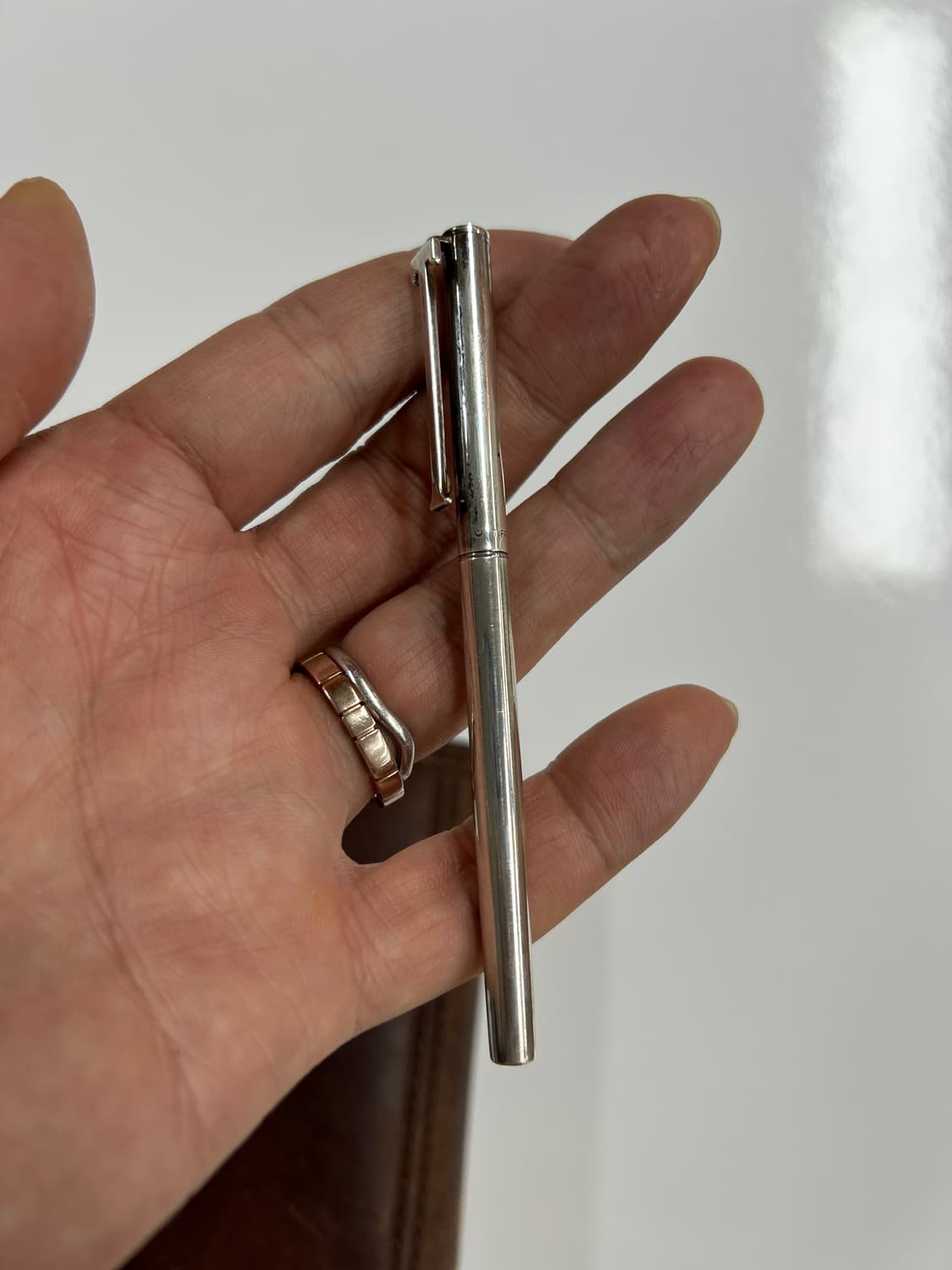 GOROS 올드고로스 새들레더 더블콘초 다이어리 상품이미지5