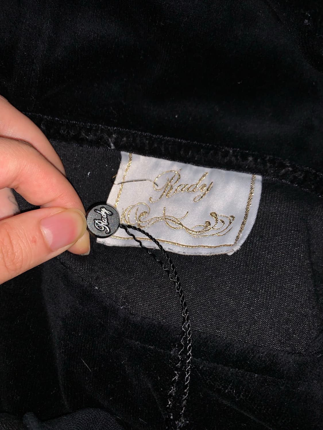 Rady 고스 갸루 벨벳 후드 트레이닝 탑 상품이미지4