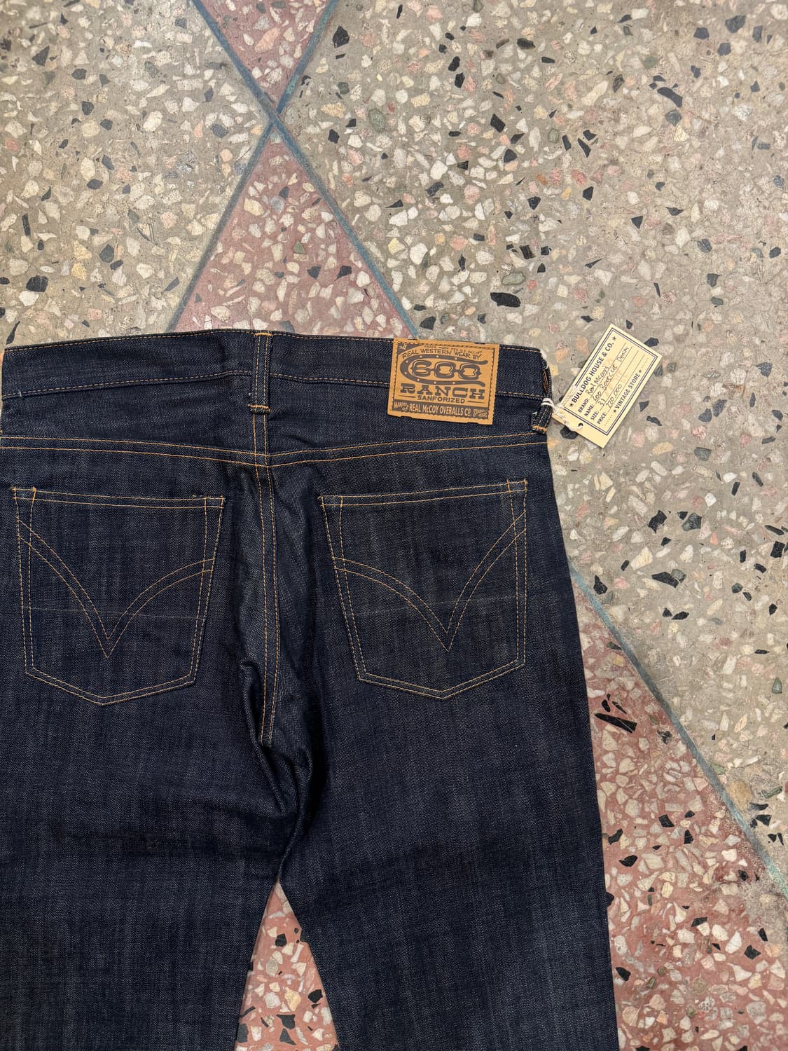 리얼맥코이 600 부츠컷 데님(31,새상품) 상품이미지4