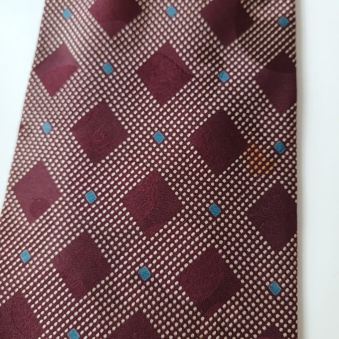 조르지오아르마니 실크 다이아몬드 넥타이 10.2cm A등급 A18883
 상품이미지8