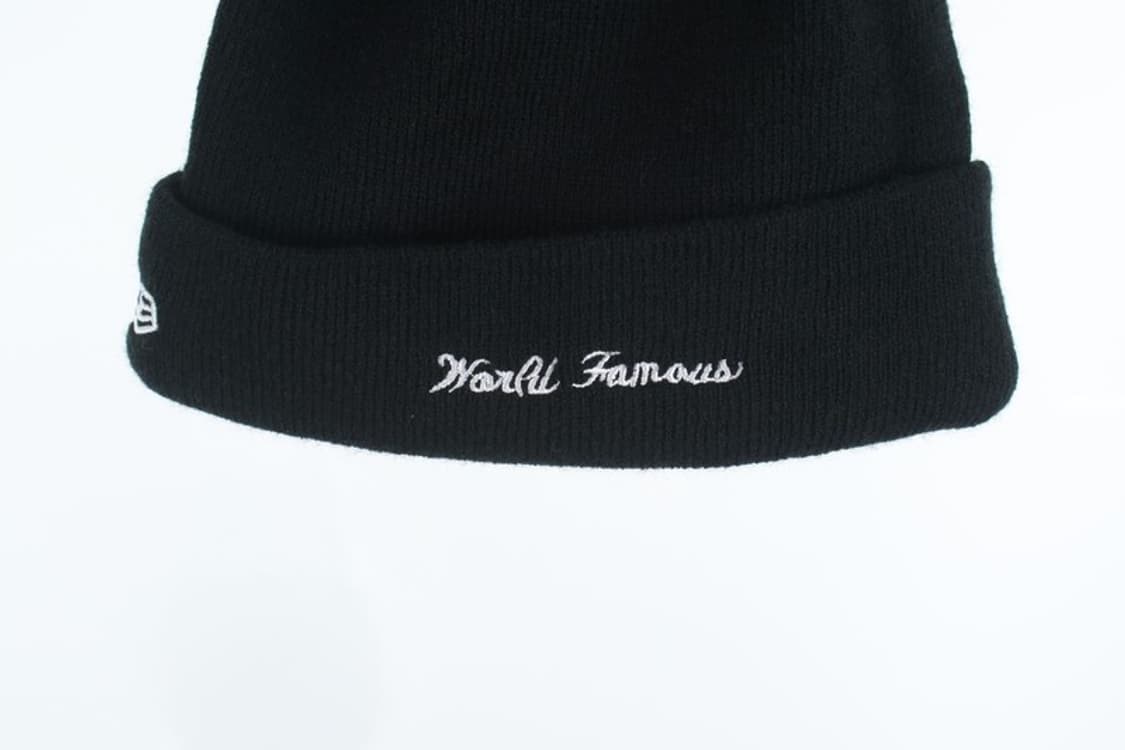 슈프림 x 뉴에라  (MEN - F) [미사용품] 아크릴 자수 로고 비니 상품이미지4