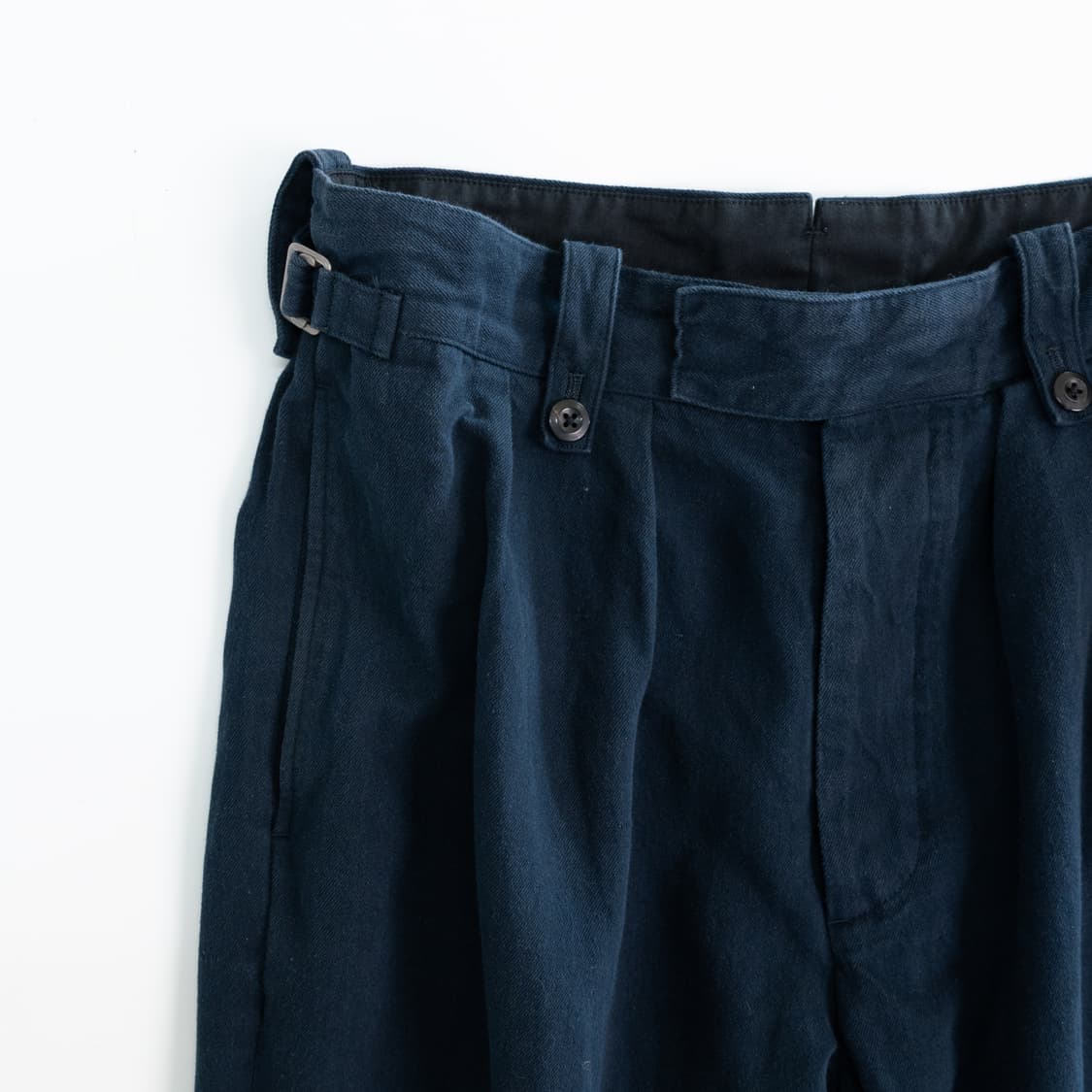 마가렛 호웰 사이드 어저스터 코튼 테이퍼드 팬츠 상품이미지2