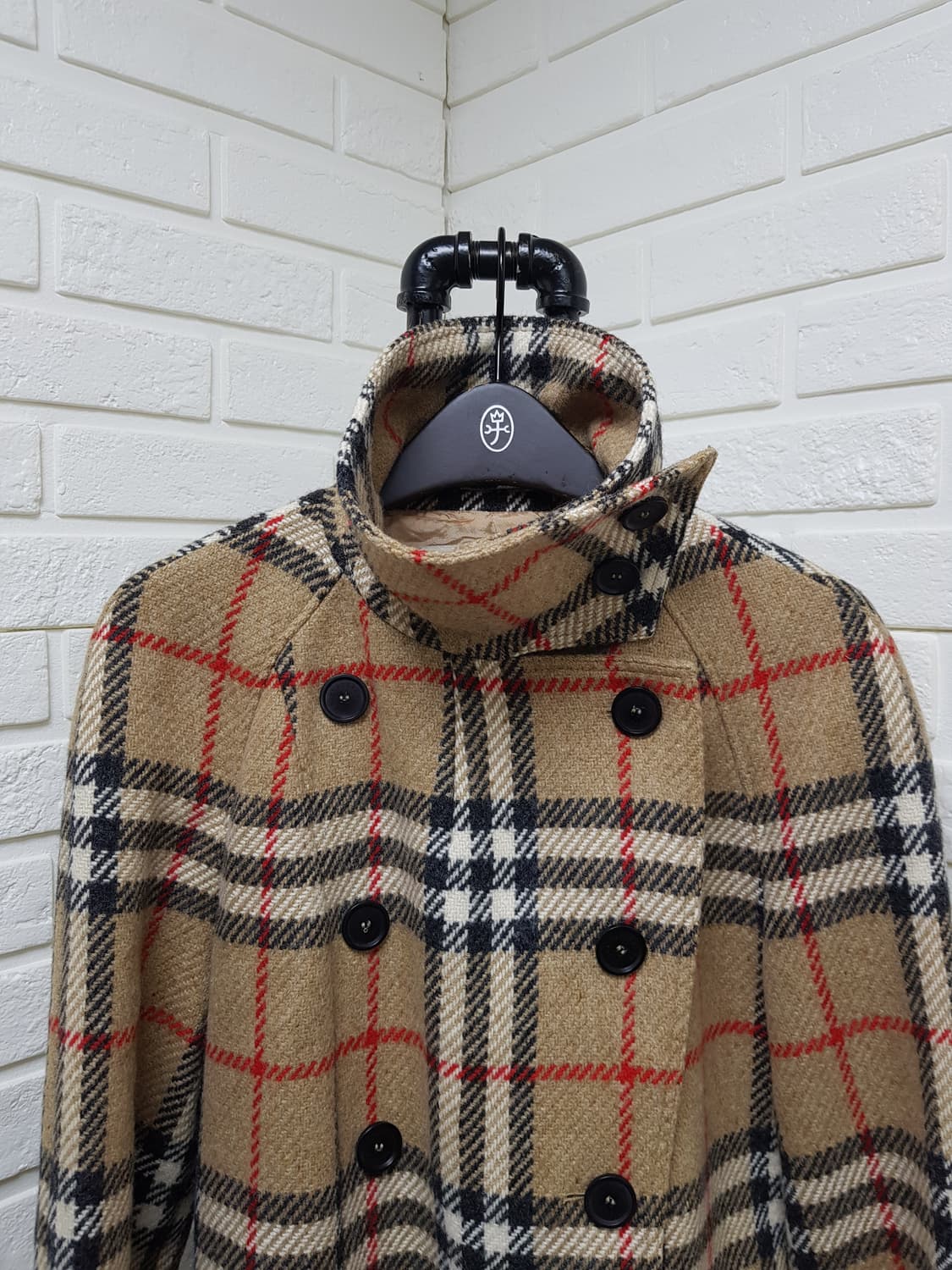 [uk8/정품] 버버리 노바체크 클래식 울코트 상품이미지7