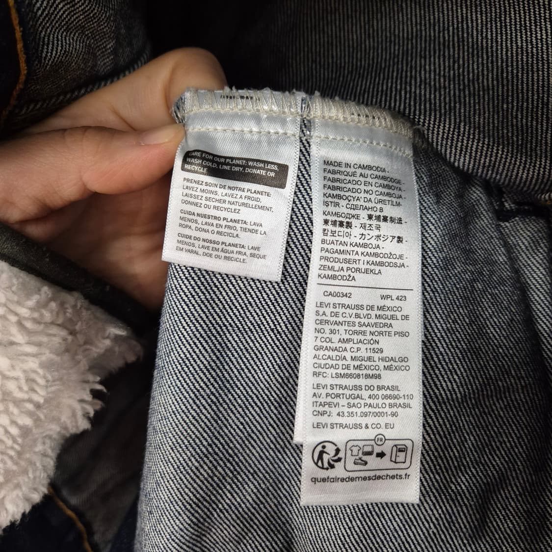 리바이스 스탠다드 트러커 자켓 M 상품이미지5