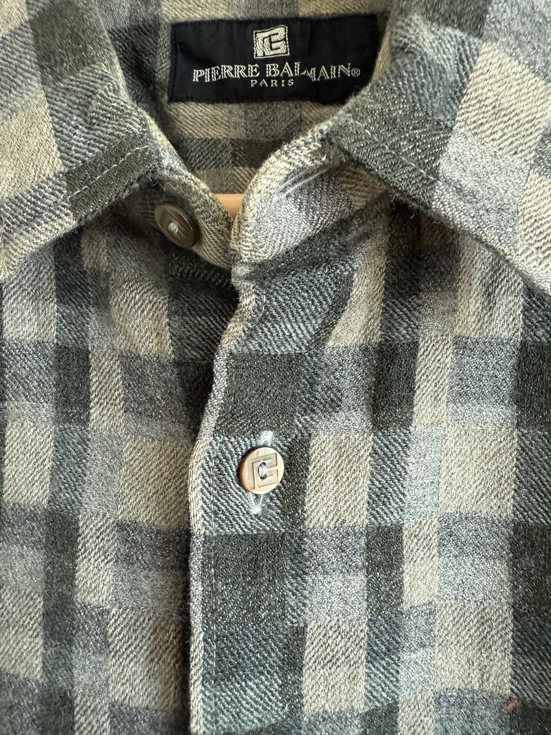 피에르 발망(Pierre Balmain) 울 셔츠 상품이미지5