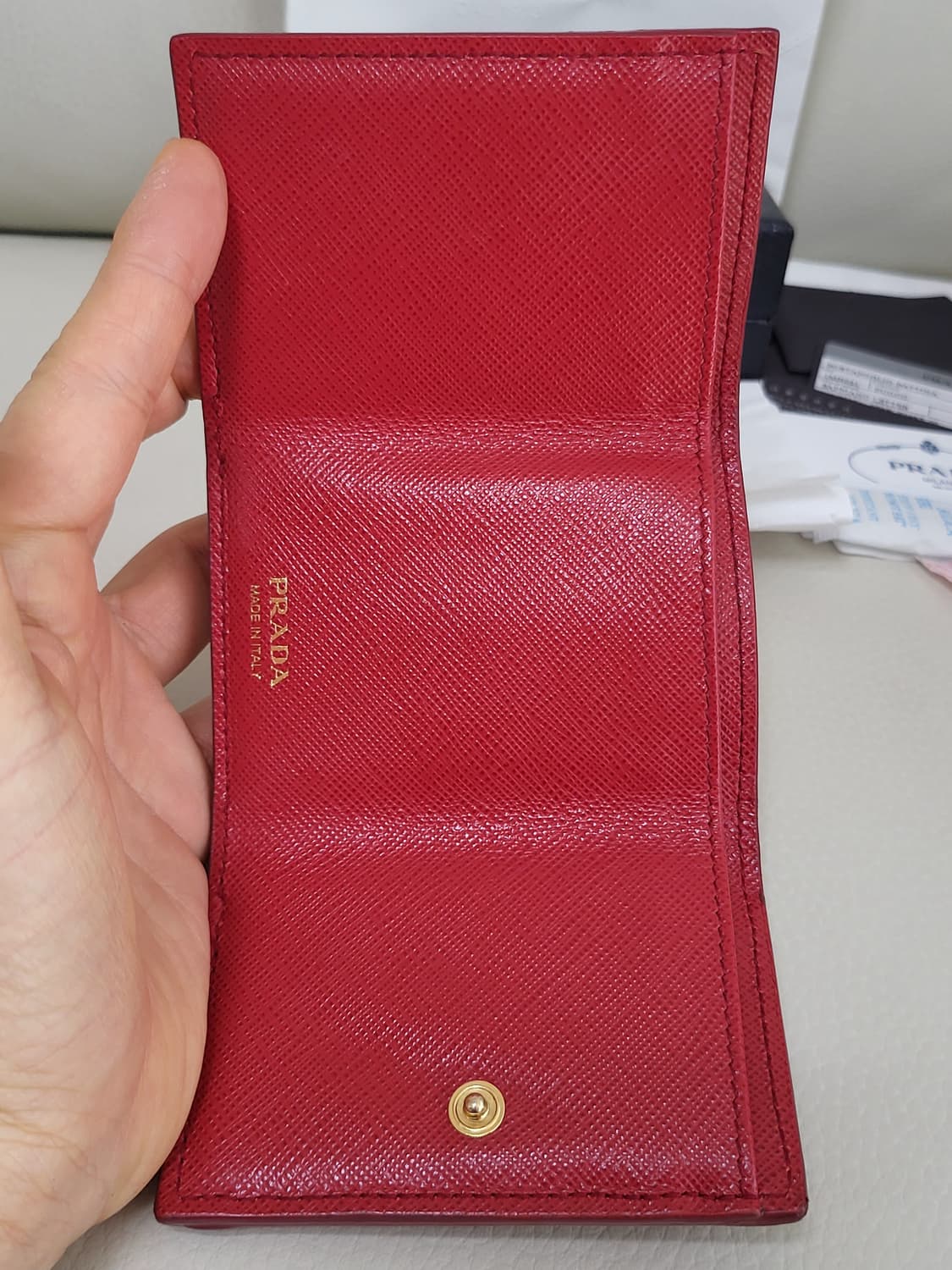 프라다 미니 반지갑  상품이미지8