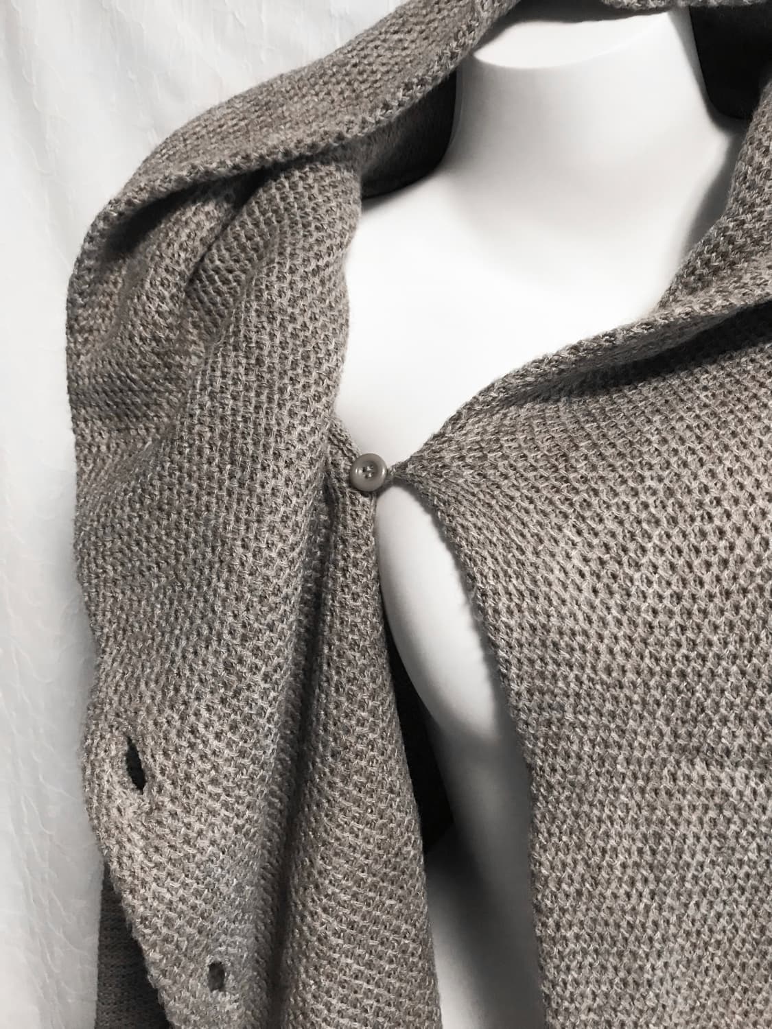 빈티지 니혼진 너드 버튼 후드 가디건 상품이미지5