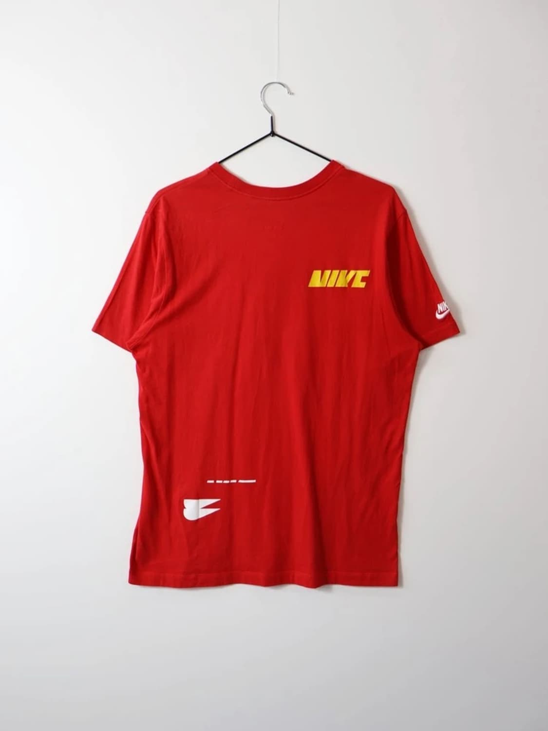 Nike Red Multi Swoosh Graphic Tee 상품이미지4