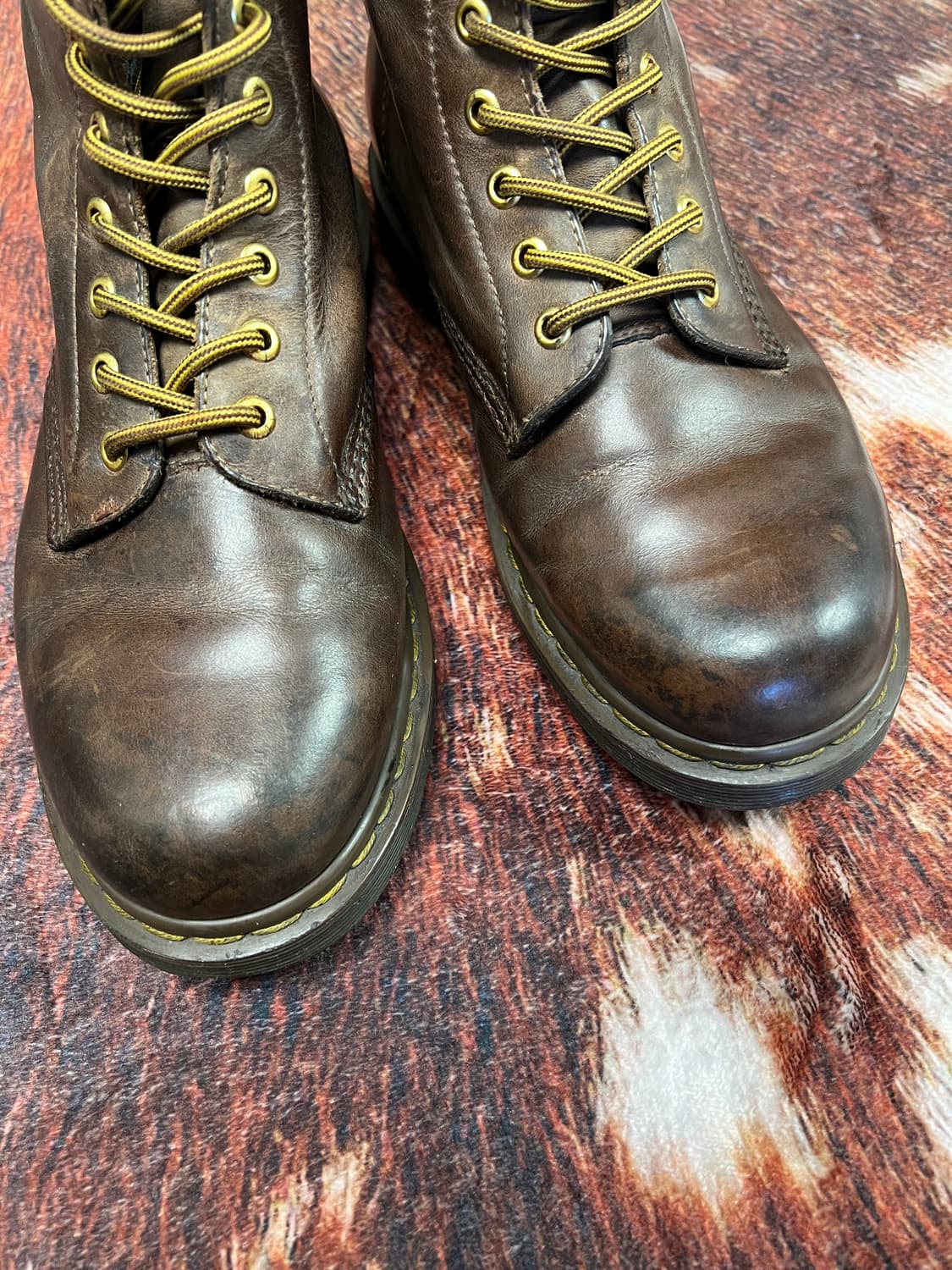 [260] 닥터마틴 빈티지 1460 8홀 워커 브라운 상품이미지6