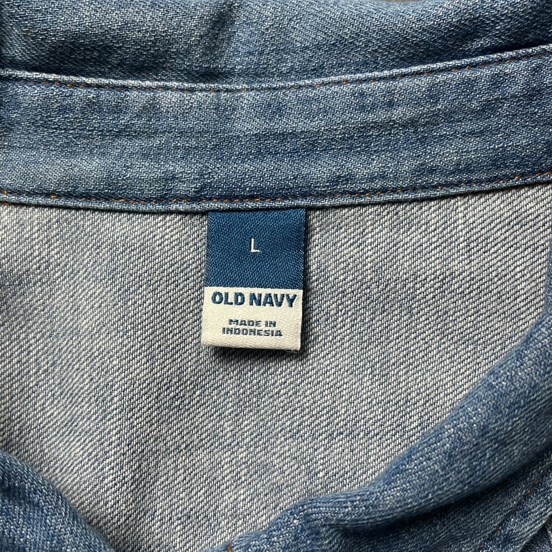 OLD NAVY 올드네이비 빈티지 데님 웨스턴 셔츠 A00737 상품이미지9