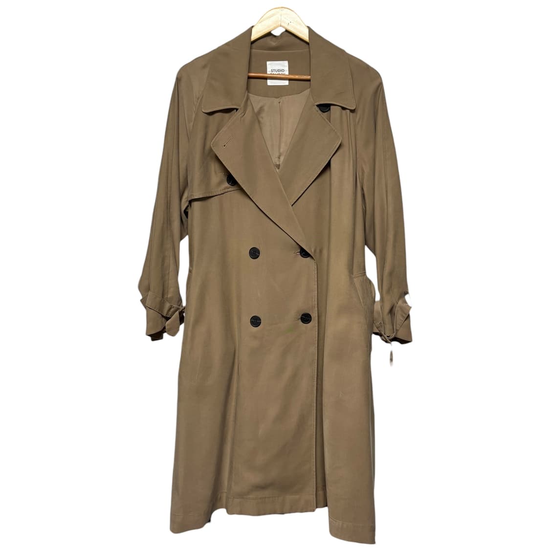 3840 스튜디오 톰보이 브라운 트렌치코트 상품이미지3