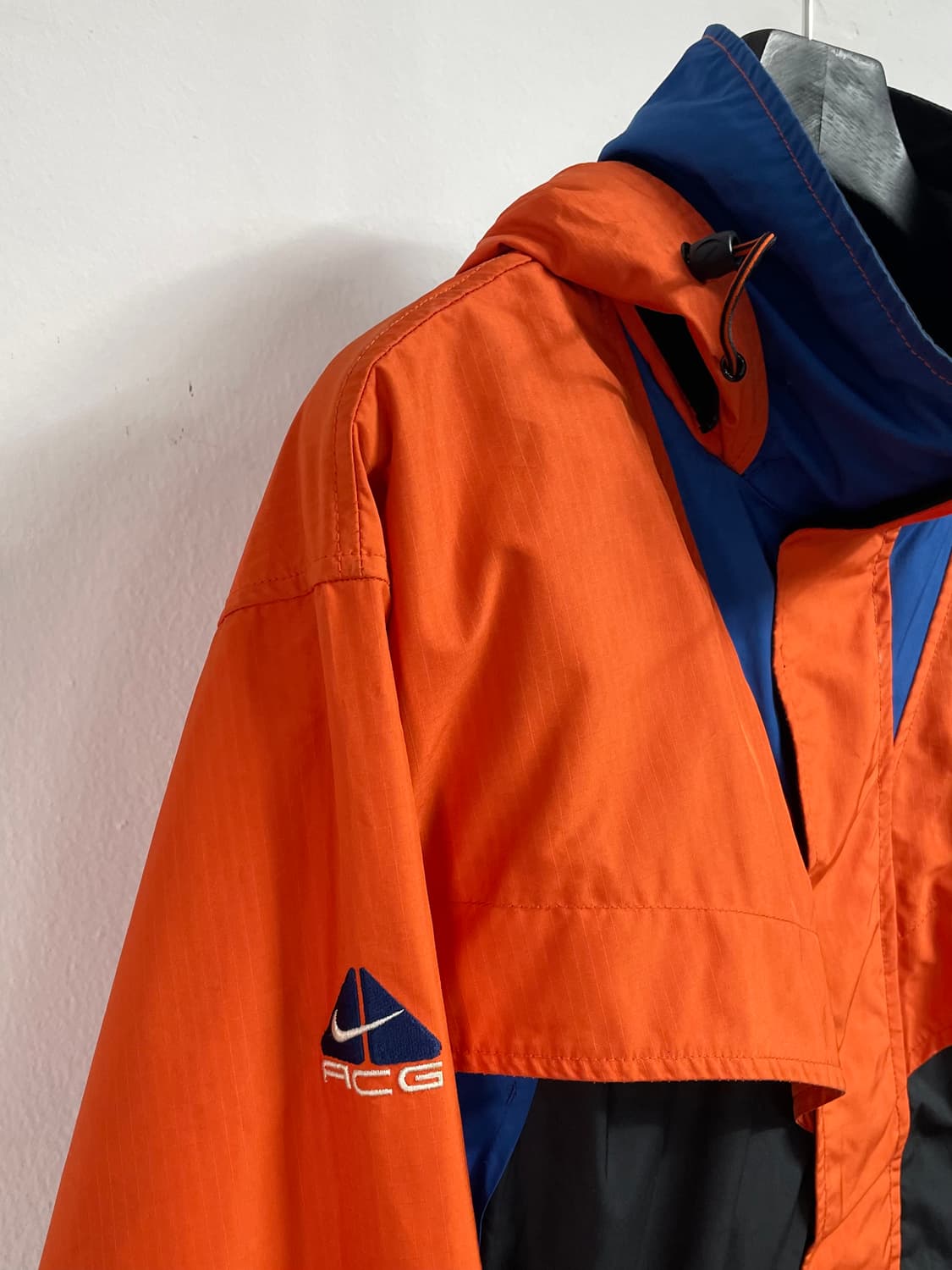 90s 나이키 ACG 오렌지 올드 바람막이 (on.73) 상품이미지4