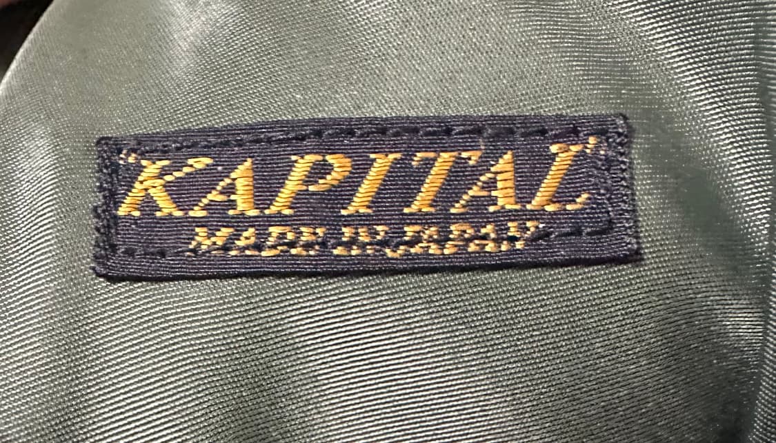 캐피탈 18ss MA-1 바하 후드 파카 상품이미지4