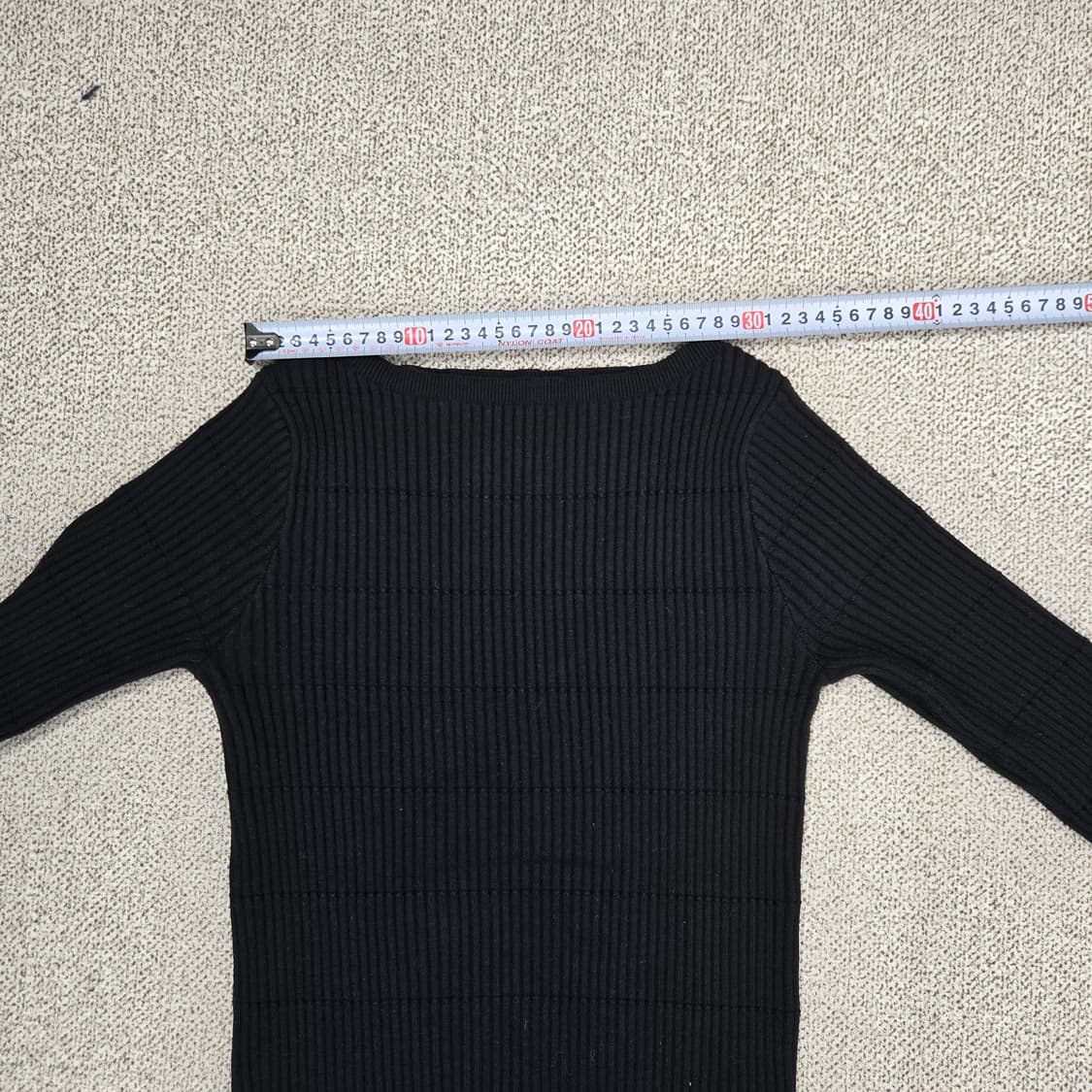 0183. 에고이스트  24SS 골지 니트 긴팔 티셔츠 55 상품이미지6