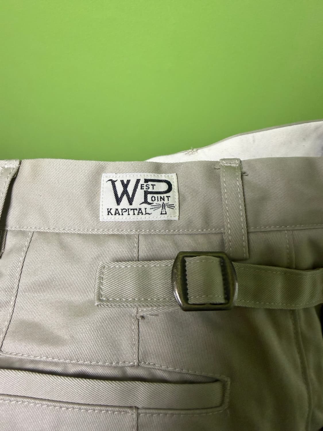 캐피탈 웨스트포인트 치노팬츠 베이지 상품이미지6