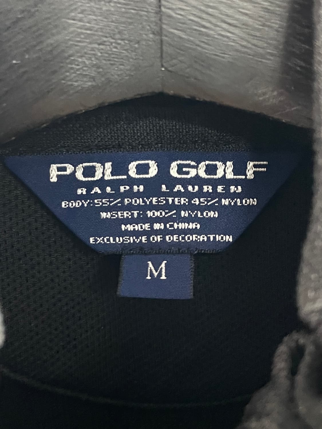 폴로 랄프로렌 골프 반집업 매쉬 베스트 (on.123) 상품이미지5