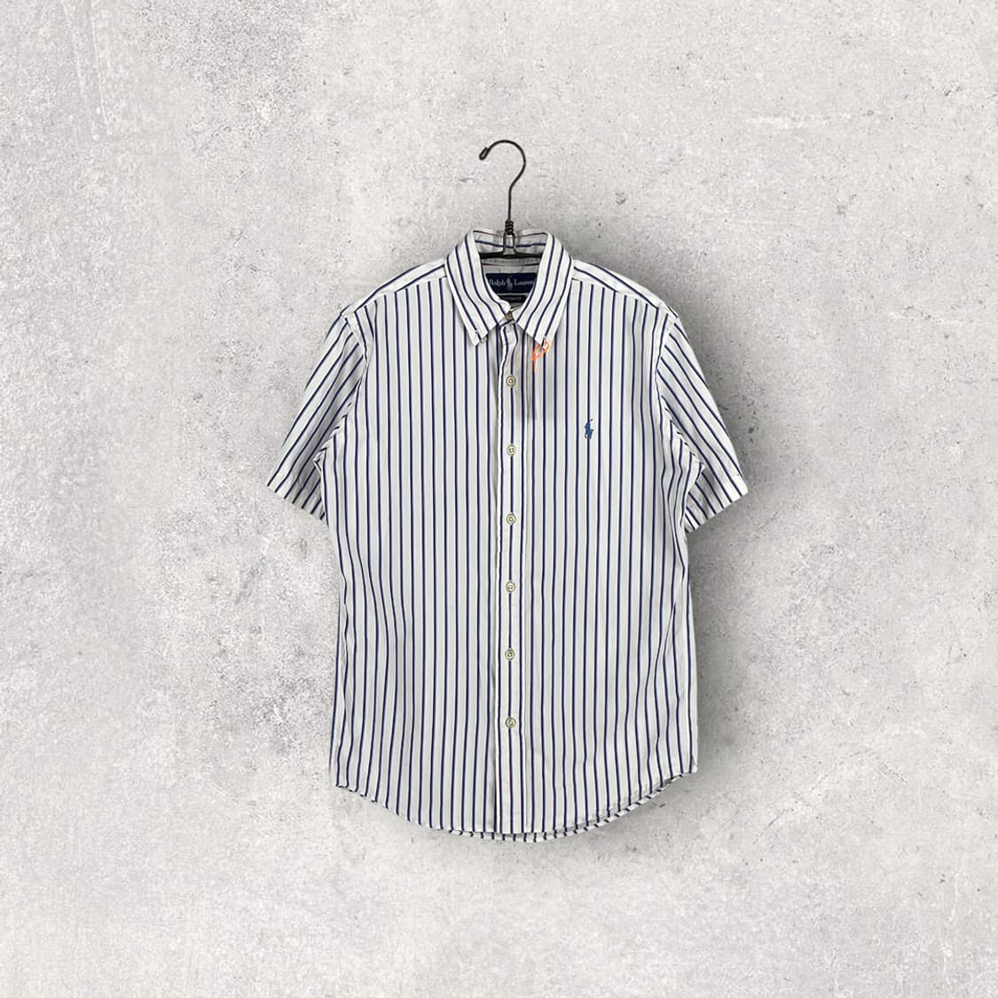 폴로 체크 패턴 반팔 셔츠 상품이미지1