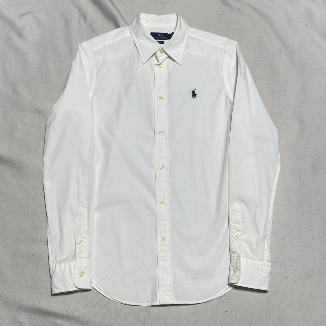 2 폴로랄프로렌 여성용 클래식핏 화이트 셔츠 상품이미지2