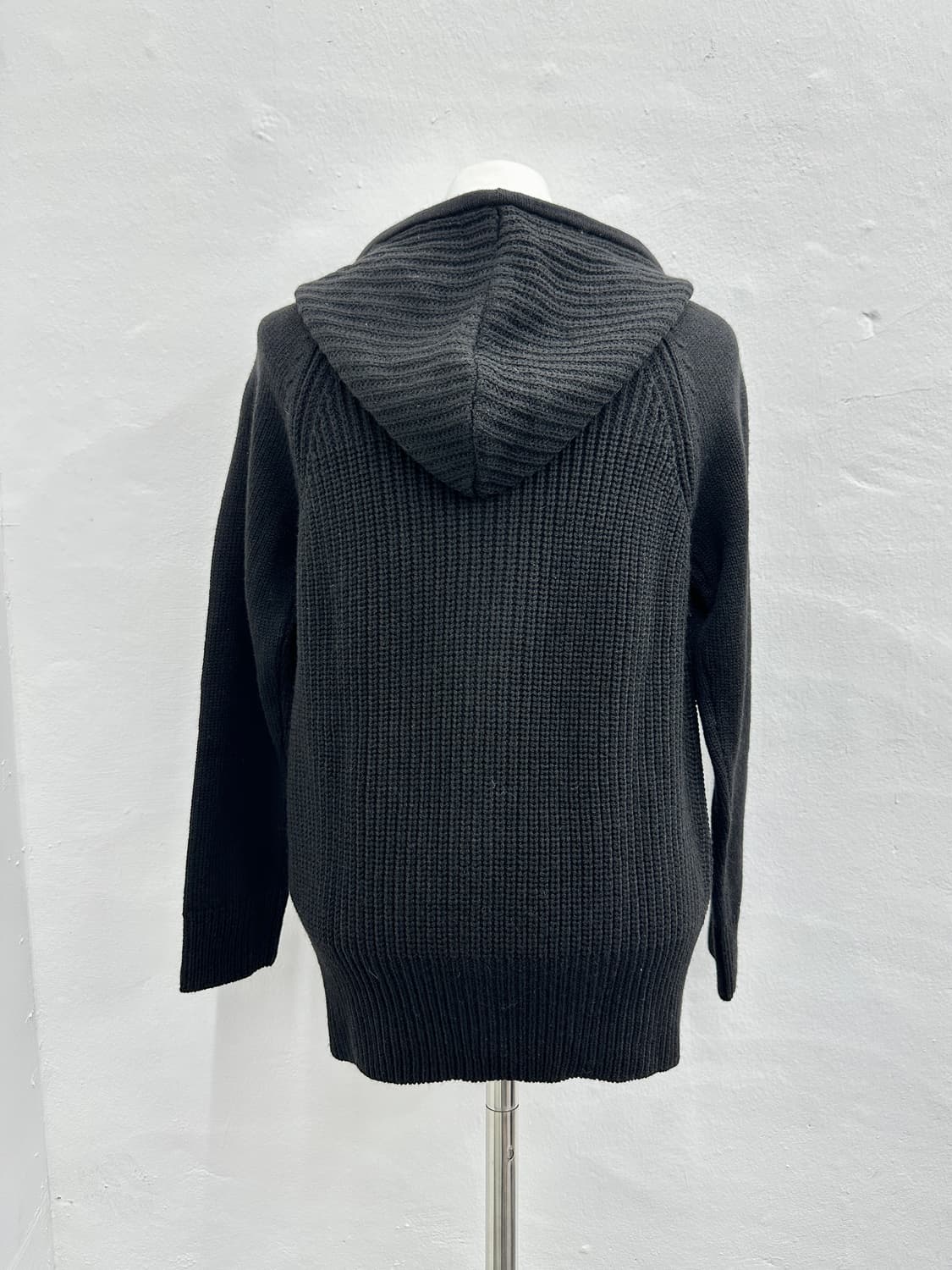 Japanese vintage knit hood full zip 상품이미지4