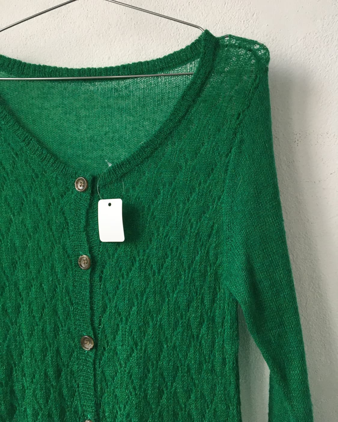 Punching point knit cardigan 상품이미지4