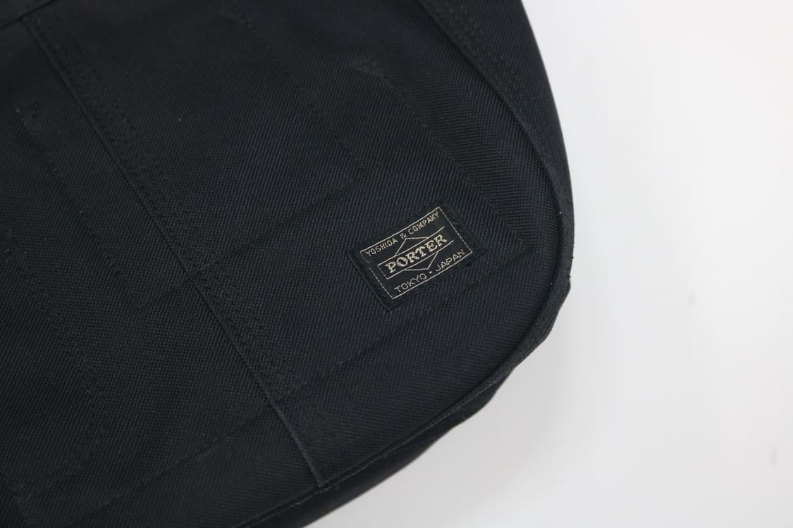 포터 캔버스 숄더 크로스백 (Black) 상품이미지4