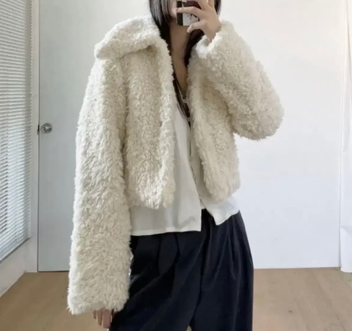 이너뮤트 푸들 퍼자켓 블랙 상품이미지3