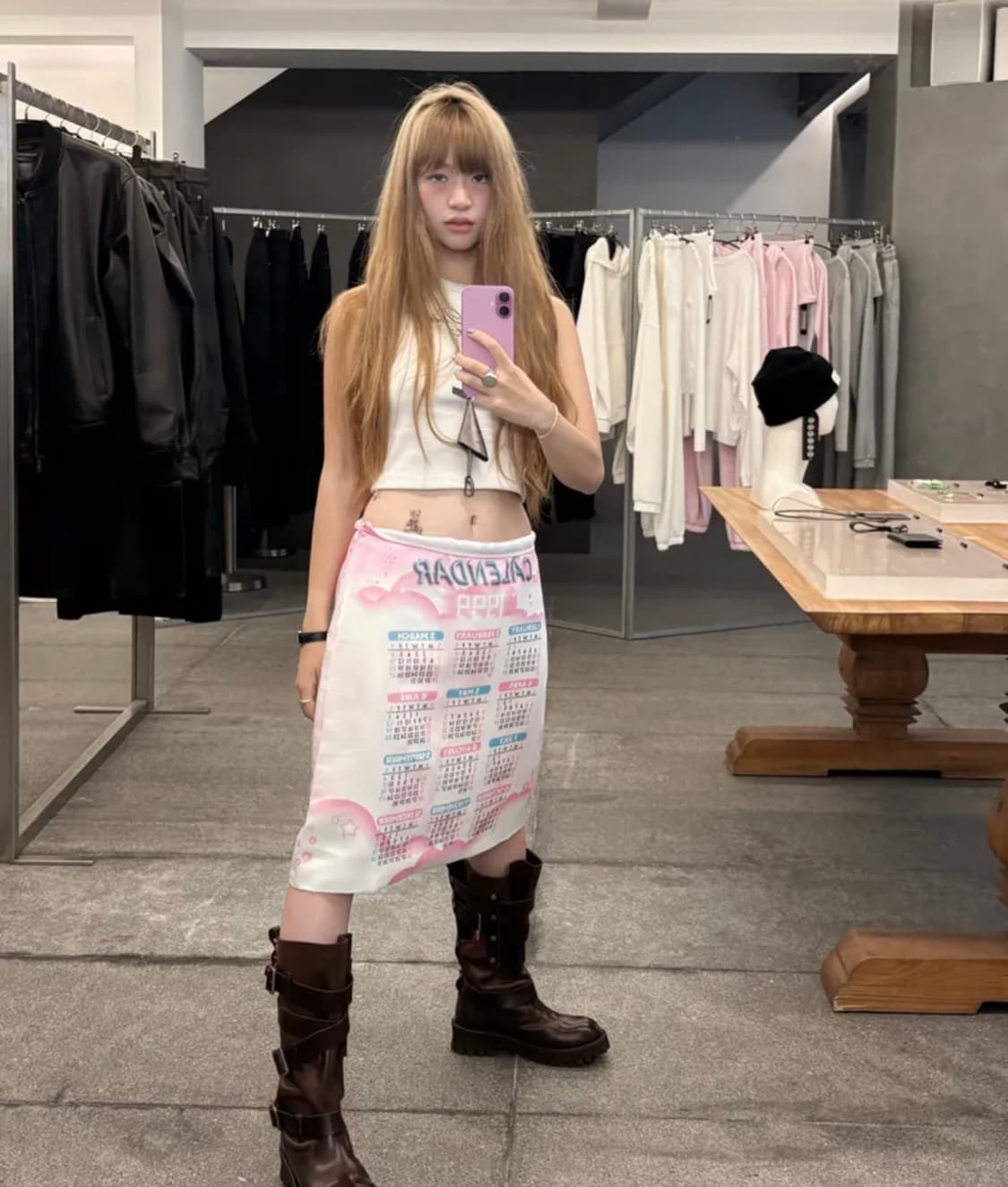 야세 나야와시 부츠 브라운 230 새상품 yase x nayawashi 상품이미지2