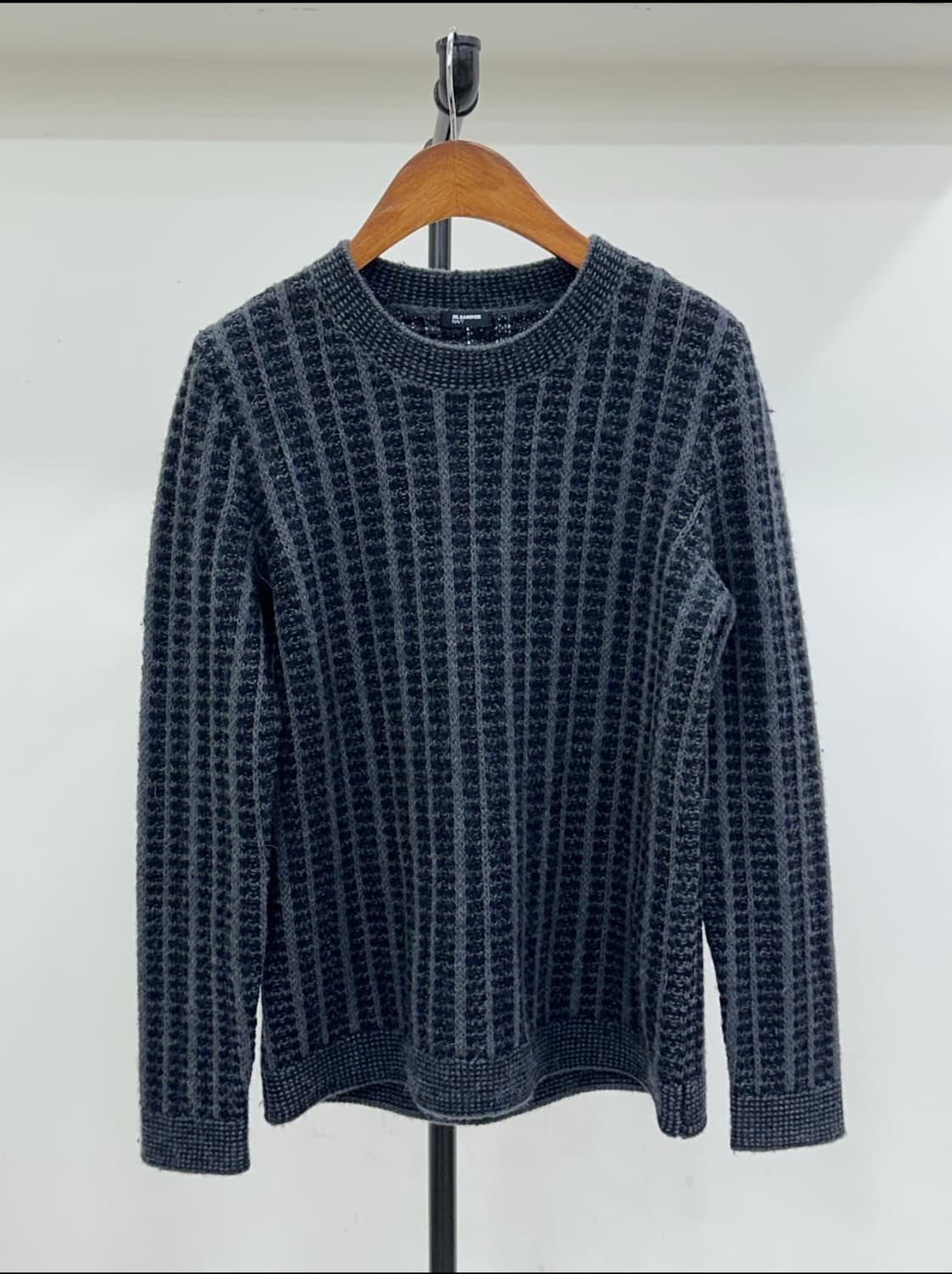 질샌더 네이비 니트 상품이미지1