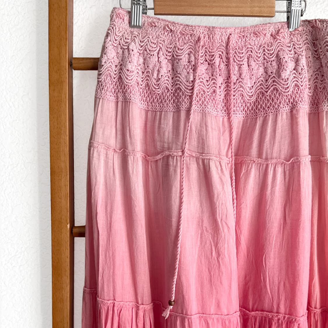 핑크 모래바람 스커트 상품이미지2