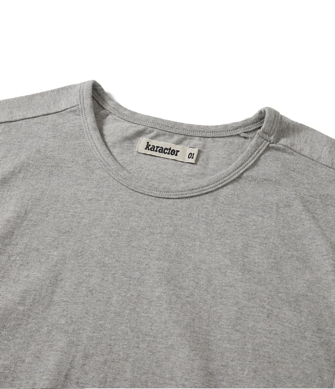 Fiddlehead Half T-Shirts / Melange Gray 상품이미지3