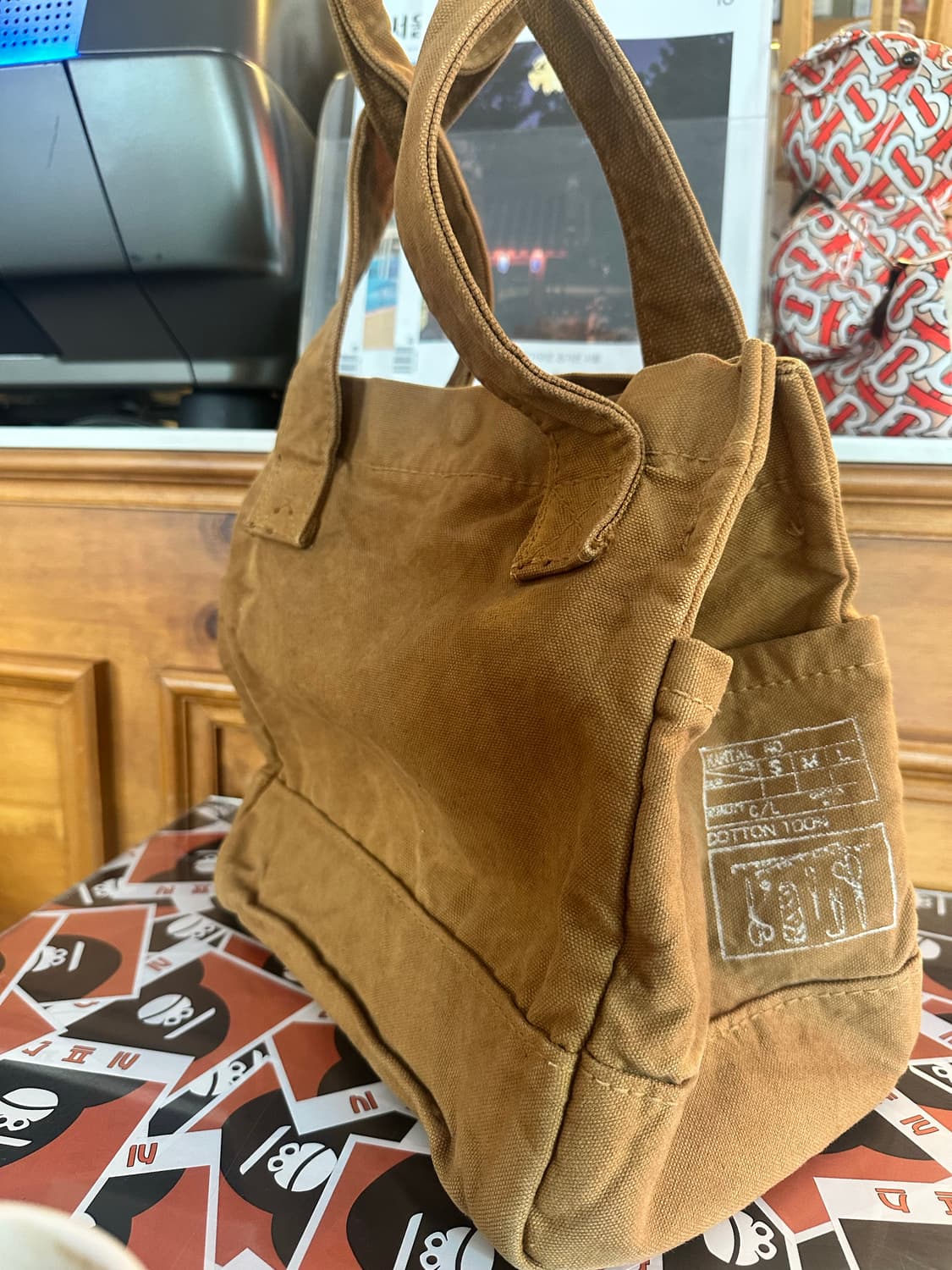 (착샷o) Kapital 캐피탈 더플백 데님 숄더백  상품이미지1