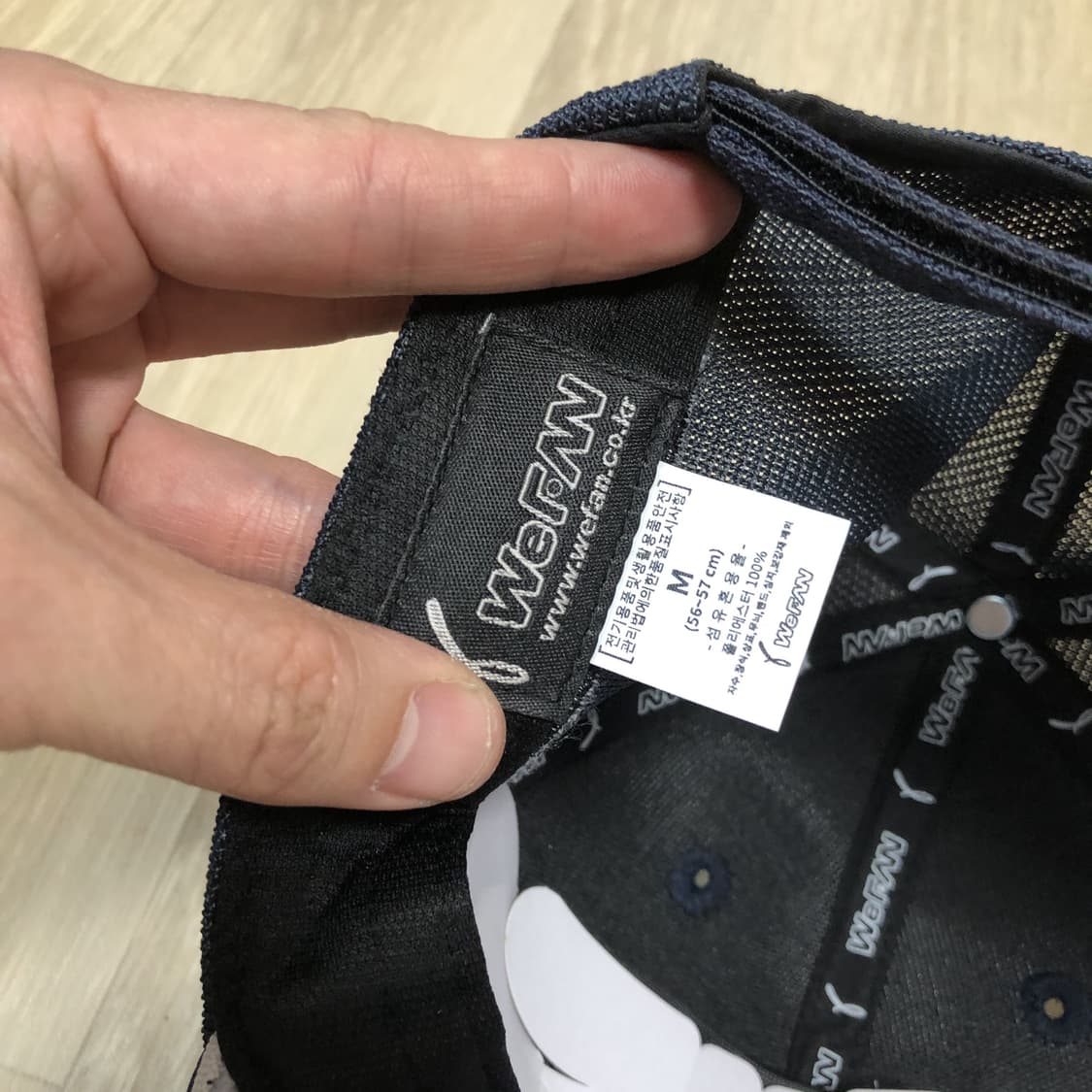 (M) 새상품 두산 베어스 볼캡 모자 두산베어스 모자 두산 모자 상품이미지8